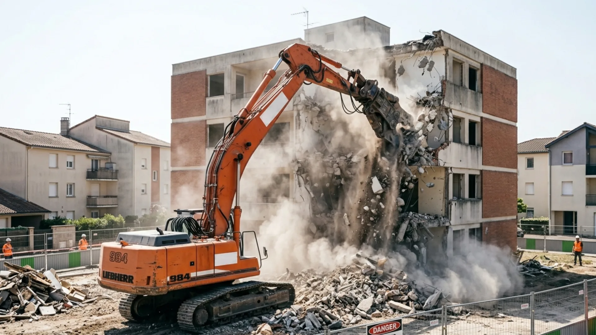 Démolition principale