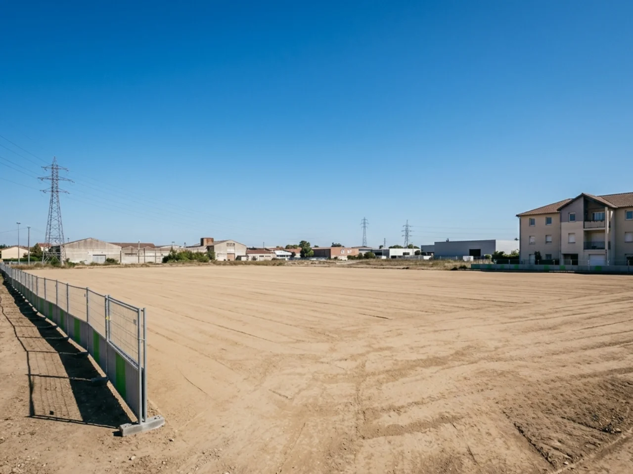 Démolition Site Industriel à Zone Industrielle Toulouse - Après démolition